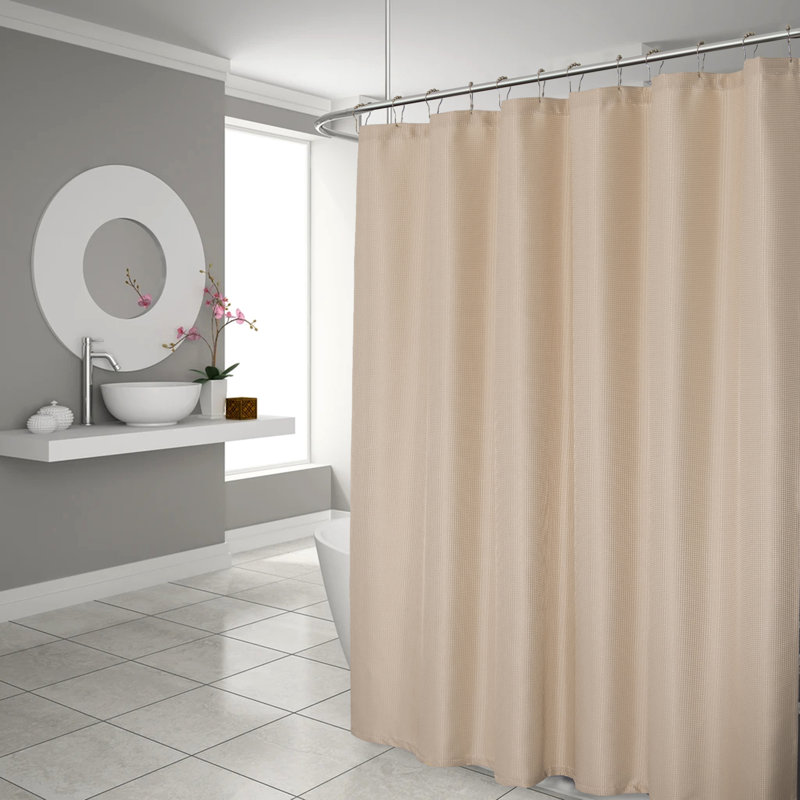 Rideau de douche Bunkerville, Beige