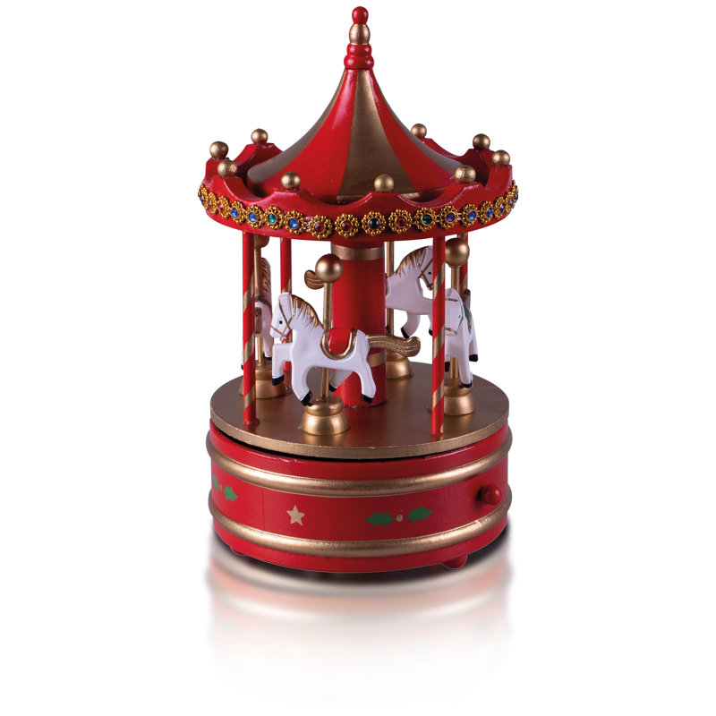 Victorville Decorative Accent, Red