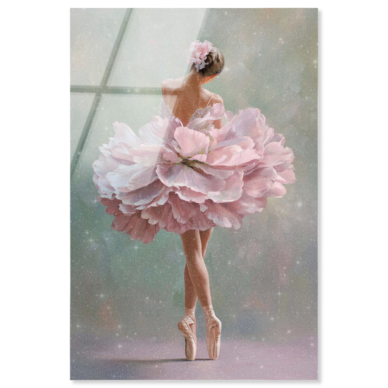 «Blossom Ballerina Glam» par Art Remedy, H 30 po x l 20 po
