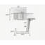 Table d'appoint mobile avec roulettes inclinables-1678881192-1678881205