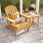 Chaise Adirondack pliante en bois pour l'extérieur-1544462472