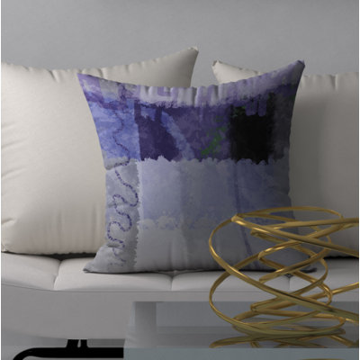 Housse de coussin décorative carrée et insert