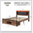 Brown Bed