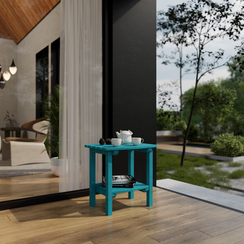 Table d'appoint Classic, Bleu Aruba