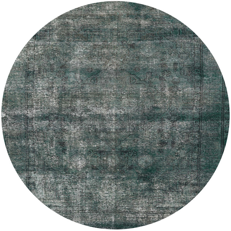 Anjenette Oriental Indoor Rug, Round 8'