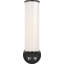 Percy 14" Single Bath Sconce with White Glass-1852912628