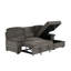 Convertible Sectional Sofa L-Shaped Couch With Storage Chaise, Living Room Sofa Bed