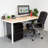 Mount-It! Mobile Vertical File Cabinet with Three Drawers | Under Desk Rolling Storage-151390925