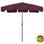 Mathias 200 cm W X 125 cm D Rectangular Beach Parasol with Manual Lift-885308860