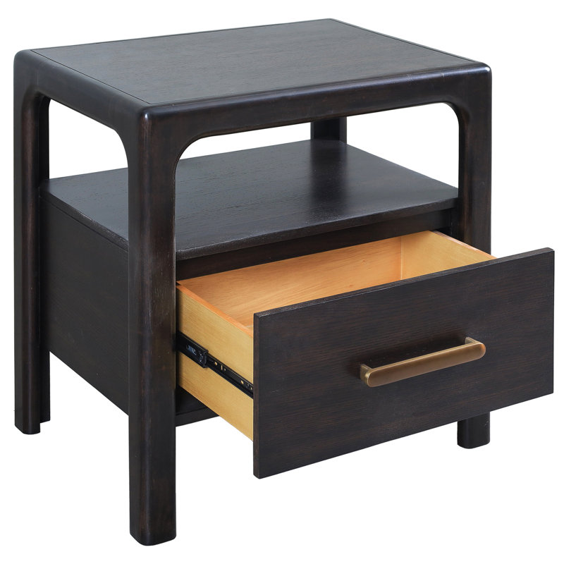 Table de chevet avec rangement Sigmund