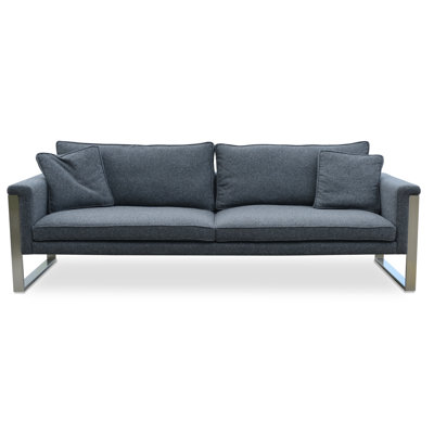 Boston 93" Square Arm Sofa with Reversible Cushions