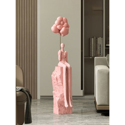 Figurine abstraite de luxe en résine