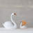 Stoneware Swan Planter-397145488