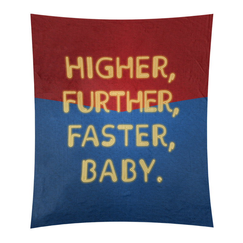 Tapisserie citation à femme en polyester, H 27,5 po x l 37,5 po