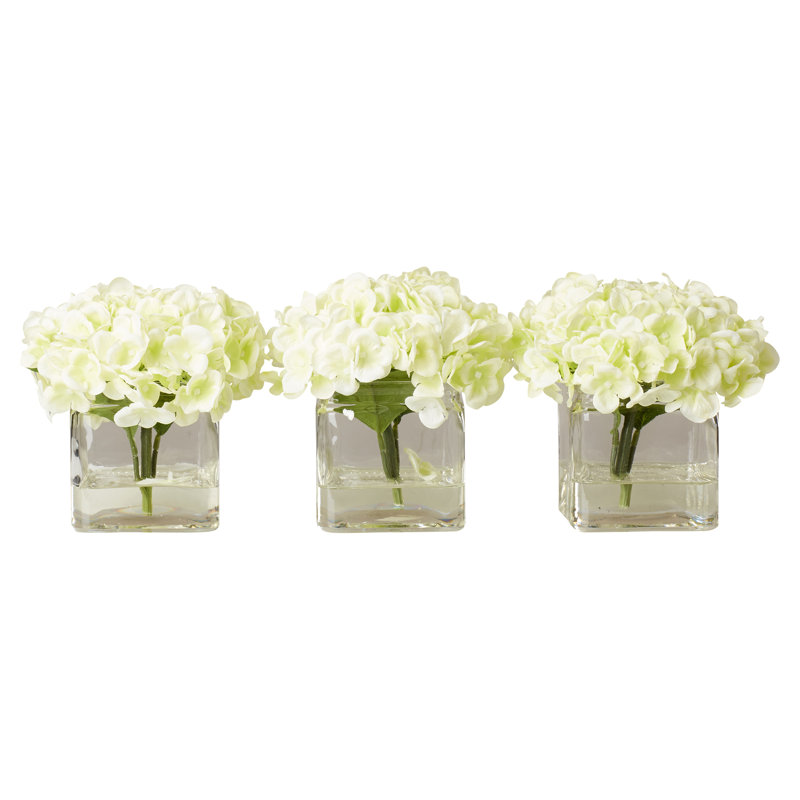 Hydrangea Arrangement in Vase