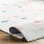 Tapis blanc à pois Jovanny-1963318900