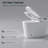 Modern Bathroom Smart Bidet Toilet - Auto Open/Close, Foot Sensor, Self-Cleaning Option, White Intelligent Seat Deodorization System,