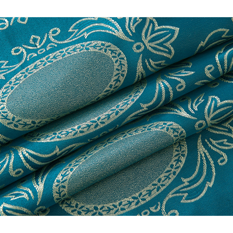 Thao Curtain Single Panel, Teal
