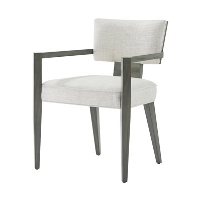 Hudson 19.5'' H Upholstered Maple Armchair