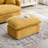 46" Oversized Swivel Chair With Ottoman Upholstered Deep Seat Accent Chair With 2 Pillows Suitable For Living Room, Bedroom, Lounge, Office-1731208890