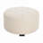 Upholstered Button Tufted Round Ottoman-2095990372