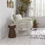 Causeuse en velours 2 places Iryanna-1897658627