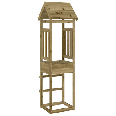 Play Tower 52,5x46,5x206,5 cm Wood