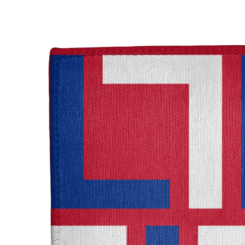 Geometric Indoor Rug, Rectangle 5' x 7'