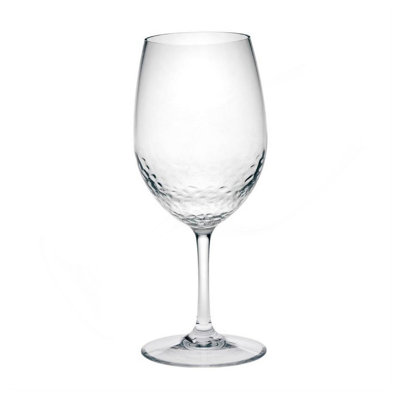 Ensemble de 4 verres à vin en plastique (20 oz), ensemble de verres à vin Tritan Hammer sans BPA, verres à vin rouges incassables, verres à vin blancs