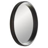 Lesley Round Solid Wood Mirror