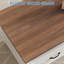 Table basse rustique 47,2 po avec 2 tiroirs et tablette ouverte, finition brun blanc, 6 pieds de support pour le rangement du salon