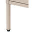Braiens Glass and Steel 80 cm W Display Cabinet-940200082