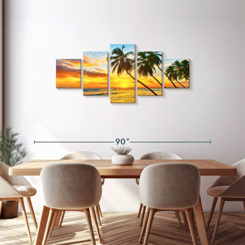 Quiet Barbados Avonna, 30" H x 68" W