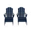 Ensemble de conversation avec repose-pieds 4 pièces Adirondack Vinnie-351681392