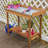 Tierra Garden Gardeners Table with Tin Surface 42.5" W x 20.5" D x 36.2" H Devonport Collection