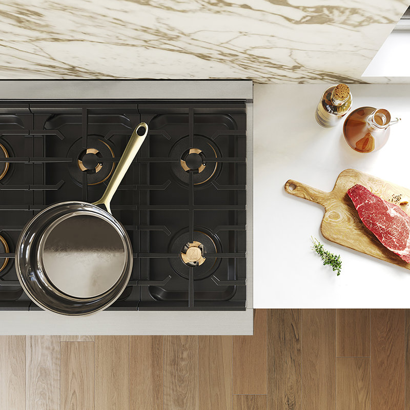 ZLINE 48 in. Paramount Dual Fuel Range with 8 Burner DuoPro Cooktop & Dual Ovens in Stainless Steel, Stainless Steel