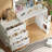 Makeup Vanity Set With Lighted Mirror