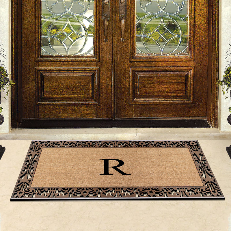 Tapis de porte antidérapant Dyari Natural, R