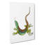 Great-spotted Lizard by George Shaw - Wrapped Canvas-55304095