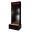 Fontaine d'intérieur à cascade - Fontaine à brancher avec verre à cadre noir, eau en cascade, fonction de plancher télécommandée et lumières DEL multicolores, 48 po-1126420486-1126420483