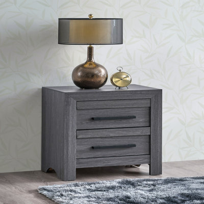 Gray Nightstand