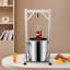 Pressoir à fruits manuel en acier inoxydable YYBUSher 5,8 gallons