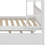 Detachable Wood Bunk Bed With Trundle, Converts To Two Beds, Space-Saving Design-1699227287