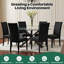 Housse de chaise haute extensible pour chaises de salle à manger, ensemble de 6 chaises de salle à manger lavables-1779672579-1779672583