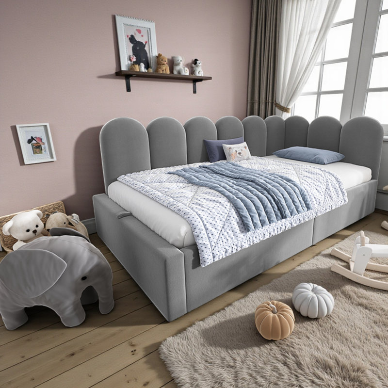 Bed, Grey