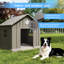 Niche pour chien en plastique-278693569-282336058