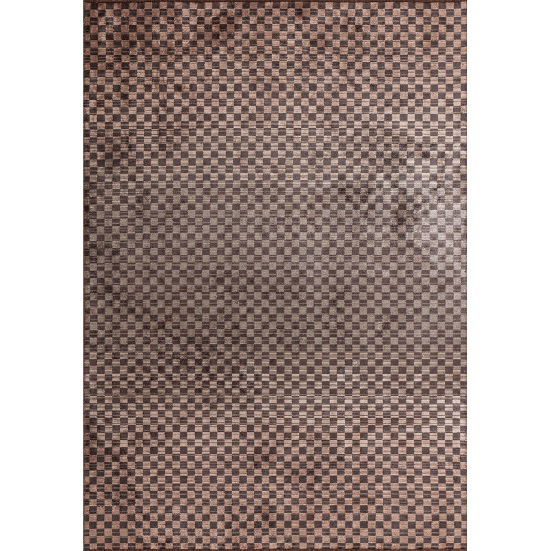 Romi Geometric Hand Loom Indoor / Outdoor Area Rug, Rectangle 7'10" x 11'2"