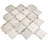 Veil Diana 13.8" x 13.8" Polished Marble/Natural Stone Wall Tile