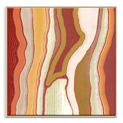 Garraroon - Sunset by Kamilya Lowana White - Print