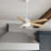 60" Romulus 5 - Blade LED Smart Standard Ceiling Fan with Remote Control and Light Kit Included